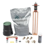 TOTAL GROUND KIT-MASTER-45AB-V2 – Kit de Puesta a Tierra / 45 A / Resistencia < 2 Ω / Electrodo Magnetoactivo / Compuesto Higroscópico / Brújula y Nivel Integrados