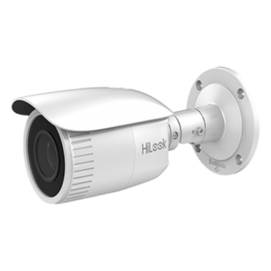 HiLook by HIKVISION IPC-B640H-Z(C) – Bala IP / 4 MP / Lente Motorizado 2.8-12 mm / IR EXIR 30 m / PoE / IP67 / WDR 120 dB / Micro SD 256 GB / 98 ft