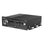 HIKVISION AE-MN5043(M12) – NVR Móvil / 8 Canales / 5 Megapixel / 4 Puertos PoE + 4 Vía Switch / 2 Bahías HDD / GPS Integrado / Conector M12 / 9-36 VCC