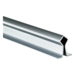 COMUNELLO 1020-1910-001 – Guía de Piso para Ruedas Tipo V / 6 m (19.7 ft) / Acero Galvanizado / Fijación a Cemento / 3.78 kg/m