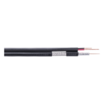 LINKEDPRO BY EPCOM RG59-S-CCS – Cable Coaxial RG59 / 305 m (1000 ft) / CCS Siames / 75 Ohm / 60% Blindaje Aluminio / 2x20 AWG / Intemperie