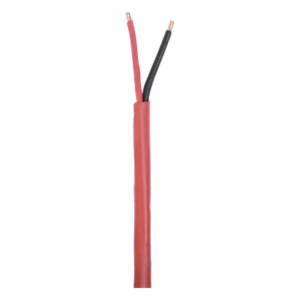 GENESIS 4306-1104/1000 – Cable para Sistemas de Detección de Incendio / 2x18 AWG / Riser FPLR-CL3R FT4 / 305 m (1000 ft) / Rojo / -20°C a 75°C