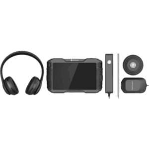 HIKMICRO HM-AP21-AD22P-I/O – Detector Acústico de Fugas / Pantalla Táctil 7" / Rango 200-16000 Hz / 4 Filtros Digitales / IP66/IP54 / Autonomía 11 h