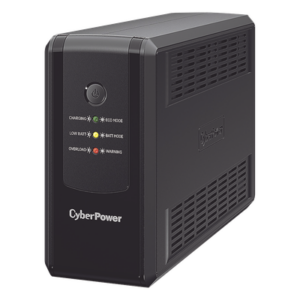 CYBERPOWER UT-1000G – UPS de 1000 VA/500 W, Topología Línea Interactiva, Entrada 120 Vca NEMA 5-15P, y 8 Salidas NEMA 5-15R, Con Regulador de Voltaje (AVR)
