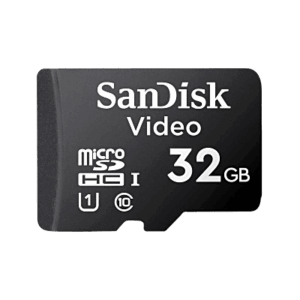 SANDISK SDSDQA5A4032GBP – Tarjeta MicroSDXC / 32 GB / Clase 10 / Escritura 50 MB/s / 16 TBW / -25°C a 85°C / Grabación 24/7
