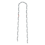PLP GDE-2503 – Remate Preformado para Fibra Óptica / Span 100 m (328.1 ft) / Mensajero Acero Φ 3.6 mm / Tensión 3386 kg / Pierna Dispareja