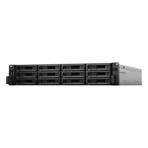 SYNOLOGY RS3621XS+ – NAS Rack / 12 Bahías / Procesador Intel Xeon 8 Núcleos / 8 GB DDR4 ECC / Dual 10GbE / Escalable a 36 Bahías / Alimentación Redundante