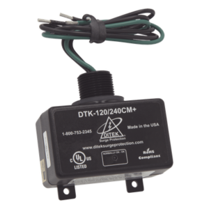 DITEK DTK-120/240CM – Supresor de Sobretensiones / 120/240 VCA / Fase Dividida / Gabinete NEMA 4X / -35°C a 80°C / Auto-Recuperación