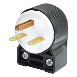 HUBBELL HUB-HBL5666CA – Clavija Angular Industrial / 15A 250V / 2 Polos 3 Hilos / NEMA 6-15P / 0.64m x 0.47m