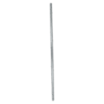 SFIRE SF-POST-5-ESQ – Poste de Esquina para Cerca Eléctrica / Acero Galvanizado en Caliente / 1.2 m (47.2 ft) / 25 mm (1 in) Diámetro / 5 Aisladores / 0.84 kg