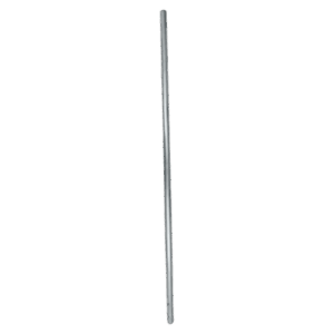 SFIRE SF-POST-5-ESQ – Poste de Esquina para Cerca Eléctrica / Acero Galvanizado en Caliente / 1.2 m (47.2 ft) / 25 mm (1 in) Diámetro / 5 Aisladores / 0.84 kg