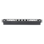 LINKEDPRO BY EPCOM LP-ORG-01 – Organizador de Cables Horizontal / 1U / Rack 19" / Plástico ABS Resistente / Pintura Electrostática Negra