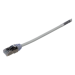 PANDUIT STP28X0.2MIG – Patch Cord Cat6A / 28 AWG Diámetro Reducido / S/FTP Blindado / CM/LS0H / 20 cm (0.66 pies) / Gris