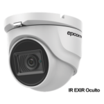 EPCOM PROFESSIONAL E4K-TURBO-L – Cámara Eyeball TURBOHD / 8 Megapixel / Gran Angular 102.9° / IR EXIR 30 m (98.4 ft) / IP67 / Multitecnología TVI-AHD-CVI-CVBS