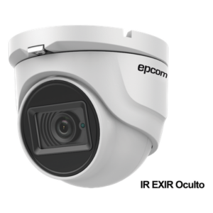 EPCOM PROFESSIONAL E4K-TURBO-L – Cámara Eyeball TURBOHD / 8 Megapixel / Gran Angular 102.9° / IR EXIR 30 m (98.4 ft) / IP67 / Multitecnología TVI-AHD-CVI-CVBS