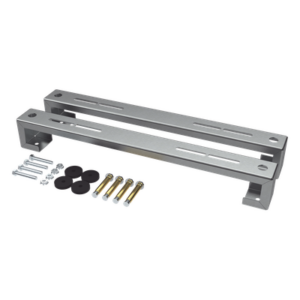 EPCOM INDUSTRIAL ZT-MPF-180 – Base para Unidad Externa Minisplit / Capacidad 1 a 3 Toneladas / Ajustable en Altura y Ángulo / Acero Galvanizado y Aluminio / Sistema Antivibraciones