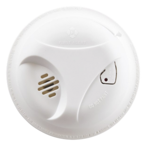 FIRST ALERT 1039796 – Detector de Humo Autónomo, No Requiere Panel, Con Botón para Silenciar, Sensor por Ionización