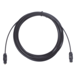 EPCOM PROAUDIO EP-TOS15 – Cable Óptico Toslink / Fibra Óptica 5.0 mm / 4.6 m (15.1 ft) / Conectores Dorados / Audio Digital 5.1 Canales