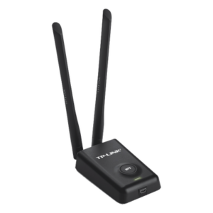 TP-LINK TL-WN8200ND – Adaptador USB Wi-Fi / Alta Potencia / 300 Mbps / 2.4 GHz / 2 Antenas 5 dBi / Cable 1.5 m