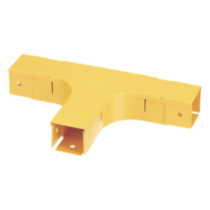 PANDUIT FT2X2LYL – Conector en T Horizontal / Radio de Curvatura 50.8 mm / ABS / Canaleta 2x2 / 90° / 308.9 mm (1.01 ft) de Ancho