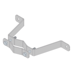 SYSCOM TOWERS SMRP-HL1 – Herraje de Pared para Mástil / Acero A-36 / 1" a 1-3/4" / 5 kg / 3 m (9.8 ft)