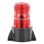 EPCOM INDUSTRIAL SIGNALING X62R – Mini Burbuja de LED / 12-80 VCC / IP66/67 / 3 LEDs / 8 Flashes 70 FPM / 3.9' x 4.9'