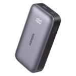 UGREEN 25185 – Batería Externa / 30W PD3.0 / 10 000 mAh / 2 Puertos USB-C + USB-A / Carga Bidireccional / Pantalla LED Digital / 180 g