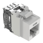 PANDUIT NK6X88MWH – Jack Keystone / Cat 6A / Impacto 110 / UTP / 8P8C / Blanco