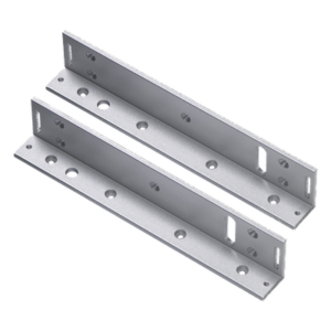 ENFORCER SECOLARM E942F600/L – Soporte de Montaje en L / Para Chapa Magnética / Diseño Desplazado / 2 Soportes por Kit