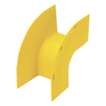 PANDUIT FROVRA4X4LYL – Bajada Vertical Exterior 90° / Canaleta 4x4 / Radio Curvatura 50.8 mm / PC/ABS / Amarillo