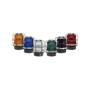 FEDERAL SIGNAL INDUSTRIAL FB2LEDX-QC-120240 – Luz de advertencia LED / Clase I Div 2 Grupos A-D / Clase II Div 2 Grupos F-G / Clase III / 120-240 VCA / IP66 e IP69K / NPT 1/2 pulgada
