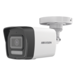 HIKVISION DS-2CE16K0T-LFS – Cámara Bala TURBOHD / 3K 5 Megapixel / Lente 2.8 mm / Gran Angular 104.9° / Dual Light IR 30 m (98.4 ft) + Luz Blanca 20 m (65.6 ft) / IP67 / Audio Integrado / 4 Tecnologías / Metal
