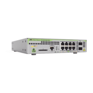 ALLIED TELESIS AT-GS970M/10PS-R-10 – Switch PoE+ Administrable / 8 Puertos Gigabit / 2 SFP Uplink / 124 W PoE / Capa 3