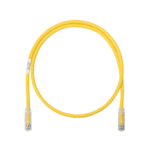 PANDUIT NK6PC3YLY – Cable de Parcheo UTP / Cat 6 / 24 AWG / 0.90 m (3 ft) / T568B / Amarillo