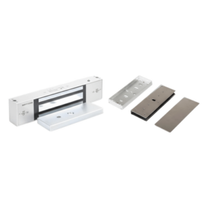 ENFORCER SECOLARM E941SA1K2PQ/KITU – Kit de Control de Acceso / Chapa Magnética 1200 lbs (545 kg) / Montaje en U para Puerta de Cristal / Uso Interior / Certificación UL / Doble Voltaje 12/24 VDC