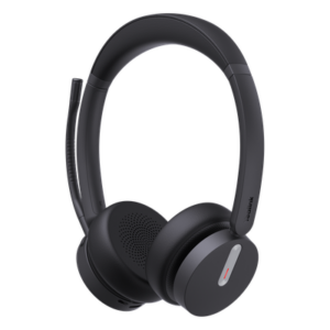 YEALINK BH70-DUAL-TEAMS-USB-C/A – Auriculares Bluetooth / 35 Horas de Conversación / Cancelación de Ruido con 3 Micrófonos / Bluetooth 5.3 / Alcance 50 m (164 ft) / USB-C y USB-A