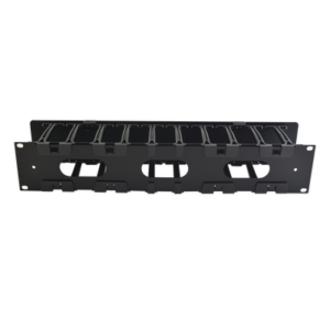 SIEMON HCM-4-2U – Organizador de Cable Horizontal / Rack 19in / 2UR / 4in Profundidad / 10cm / Alta Densidad