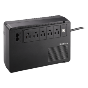 LINKEDPRO BY EPCOM LPEVO800 – UPS de Escritorio / 750 VA / 375 W / Topología Standby / 8 Tomas NEMA 5-15R / Supresión 890 J / USB 2.4 A