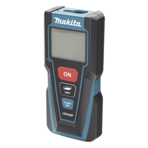 MAKITA LD-080PI – Medidor láser de distancia / 80 m (262 ft) / Precisión ±1/16" / 9 funciones / Memoria 20 mediciones