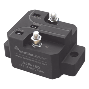 SAMLEX ACR-160 – Aislador de Baterías para Vehículos / Detección Automática 12/24 Vcc / 160 A Continuos / 480 A Pico / Control por Microprocesador