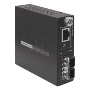 PLANET GST-802 – Convertidor de Medios 10/100/1000BASE-T a 1000Base-SX (SC) 220m/550m