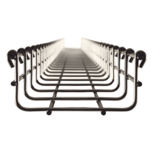 CHAROFIL CH54100I304L – Charola tipo malla / 54 mm peralte / 100 mm ancho / 3 m (9.84 ft) / Acero Inoxidable 304L / 86 cables Cat6