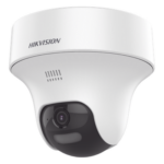 HIKVISION DS-2CE70D0T-PTLTS – Cámara Domo Turret Turbo HD / 2 Megapixel / Dual Light 25 m (82 ft) IR + 20 m (65.6 ft) Luz Blanca / Audio Bidireccional / Interior