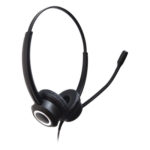 GRANDSTREAM GUV3000 – Audífonos USB Profesionales / Audio HD / Micrófono con Cancelación de Ruido / Diadema Ajustable / Controles Integrados / Compatibilidad Universal