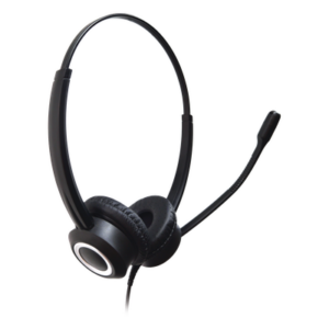 GRANDSTREAM GUV3000 – Audífonos USB Profesionales / Audio HD / Micrófono con Cancelación de Ruido / Diadema Ajustable / Controles Integrados / Compatibilidad Universal