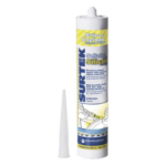 SURTEK SYS-113-452 – Silicón Sellador / Resistente -40°C a 100°C (-40°F a 212°F) / Antimoho y Antibacterias / Secado 24 Horas / 280 ml / Zonas Húmedas