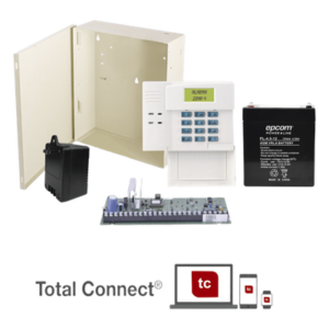 HONEYWELL HOME RESIDEO VISTA-48LA-TBS – Panel de control de intrusión / Serie VISTA / Hasta 64 zonas / 3 particiones / Gabinete pequeño con batería y transformador incluidos