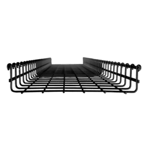 CHAROFIL MG-50435-EP – Charola Tipo Malla / Ancho 300 mm / Peralte 66 mm / Tramo 3 m (9.8 ft) / Capacidad 315 Cables UTP Cat6 / Acabado Epóxico Negro