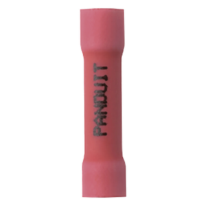 PANDUIT ESV18BX-L – Conector de Empalme a Tope / 18-22 AWG / 600V / Vinilo Aislado / Rojo / Paquete 50 pzas