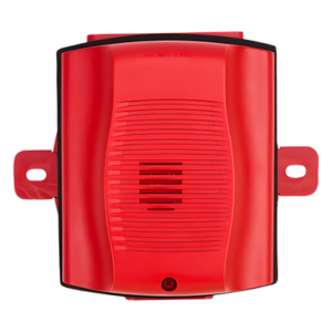 SYSTEM SENSOR HR-K – Sirena / Exterior Serie K / 12-24 Vcc / hasta 93 dBA / 9 tonos y volúmenes / NEMA 4X / Rojo